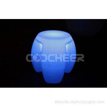 DMX Control led illuminated stool furniture for Bar , pub ,